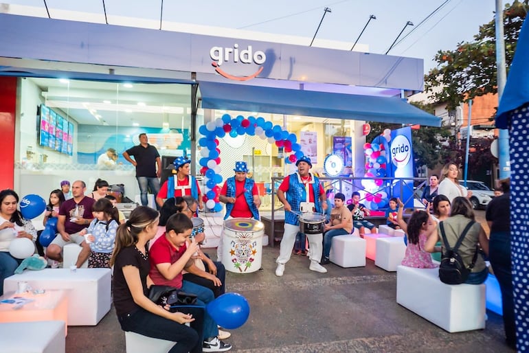 Grido llegó a Paraguay en 2015 y hoy cuenta con 93 franquicias en el país.
