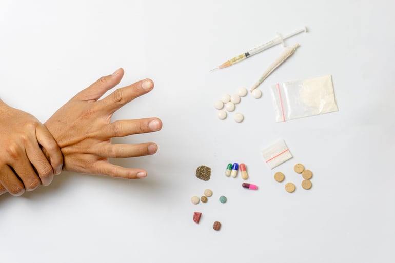 Concepto de adicciones.