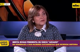 Berta Rojas presenta su disco “Legado”