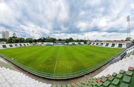 Estadio La Arboleda, sede del enfrentamiento entre Rubio Ñu y Nacional, previsto para las 18:30.