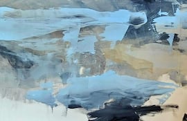 Una de las obras que presentará el artista Félix Toranzos.