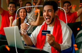 Itaú permite a sus clientes canjear entradas para el Mundial de Fútbol.