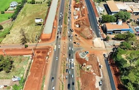 Las obras de readecuación de las colectoras entran en su etapa final para dar inicio al plan de desvío.
