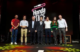Directivos de Honda y Diesa presentaron el evento.