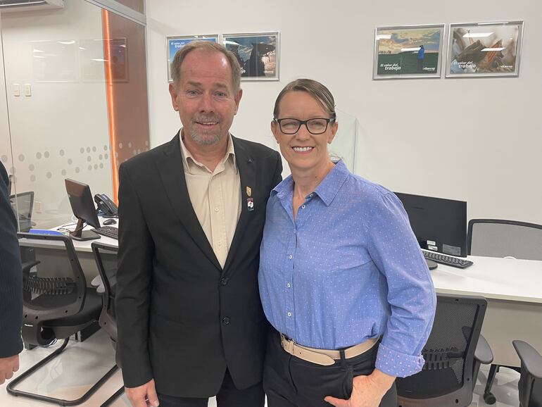 Harold y Ruthy Bergen.