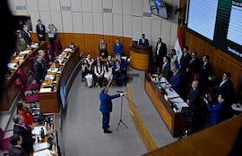 Sesión plenaria del Senado