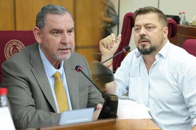 Javier Zacarías Irún (ANR, HC) y Colym Soroka (ANR, aliado cartista).