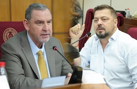 Javier Zacarías Irún (ANR, HC) y Colym Soroka (ANR, aliado cartista).