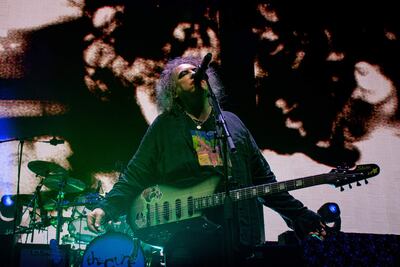 Robert Smith es el emblemático cantante de la banda The Cure.