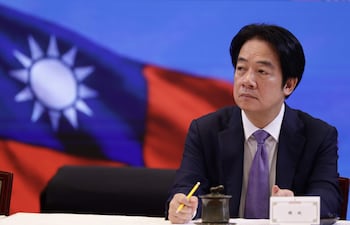 William Lai, presidente de Taiwán.