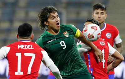 Chile y Bolivia empataron en Santiago.