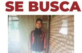 Joven desaparecido en Comunidad Indigena