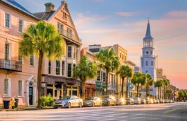 Centro histórico de Charleston, Carolina del Sur, EE.UU.