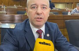 Dani Centurión, diputado colorado de Fuerza Republicana.