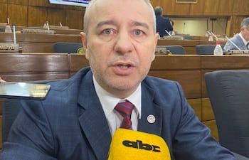 Dani Centurión, diputado colorado de Fuerza Republicana.