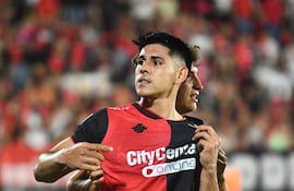 Saúl Salcedo, defensor de Newell’s Old Boys.