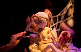 15º aniversario de la compañía paraguaya Kunu'u títeres.