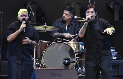 Andi Selich y Blas Rodrigo las voces de Kita Pena.