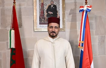 Fiesta de trono en la Embajada de Marruecos