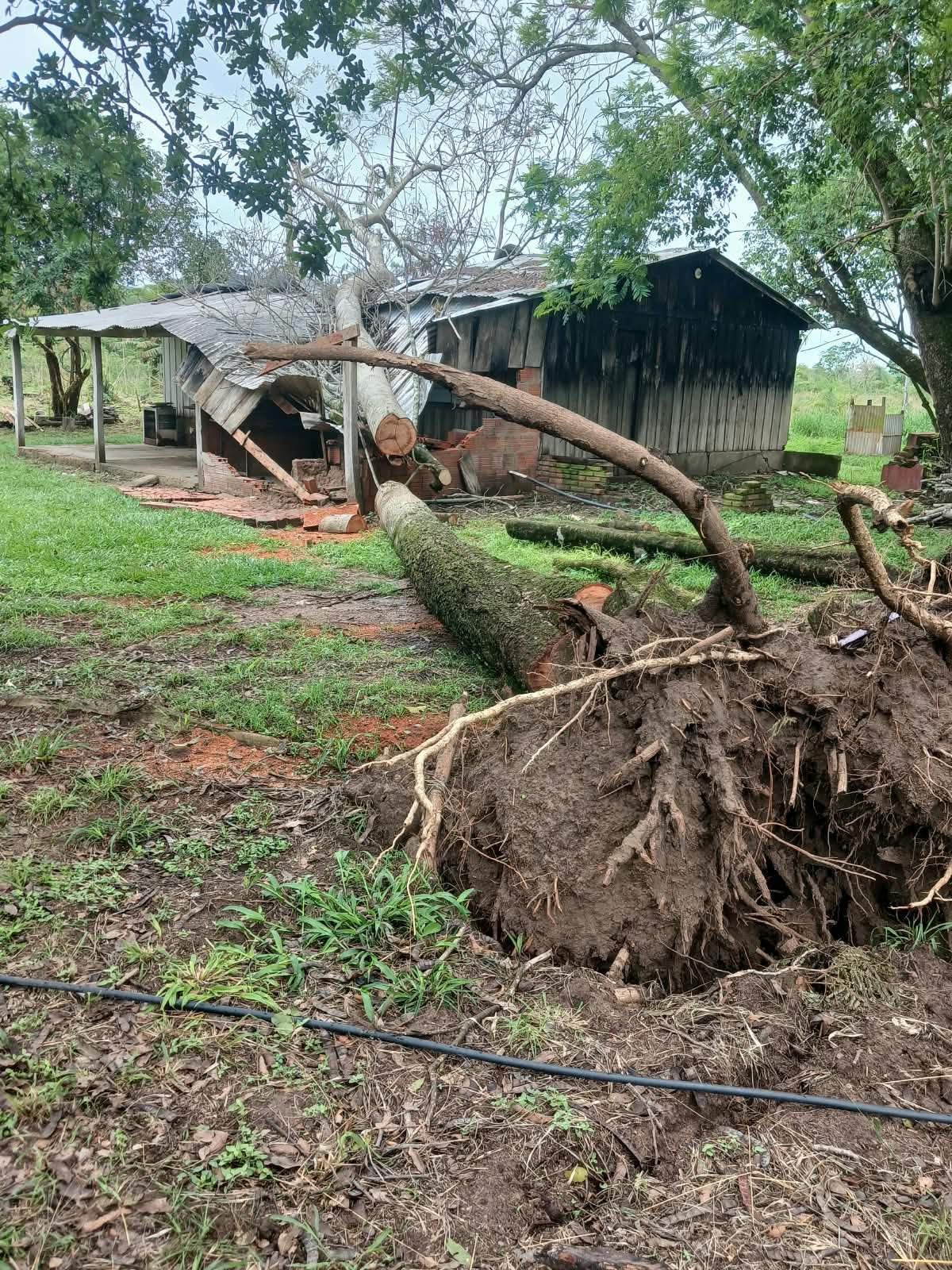 Unas 100 familias afectadas tras últimos temporales en distritos de Concepción