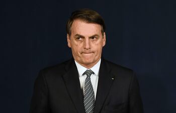 El expresidente brasileño Jair Bolsonaro.