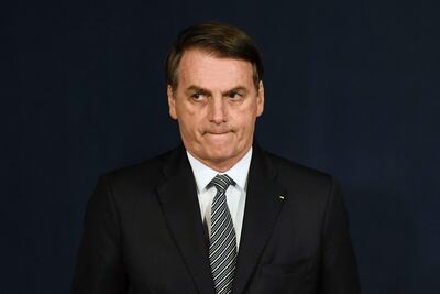 Jair Bolsonaro, expresidente de Brasil.