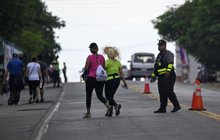 Caacupé 2023 peregrinos basílica