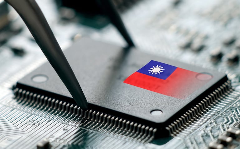 Taiwán es líder mundial en la producción de chips avanzados  y semiconductores.