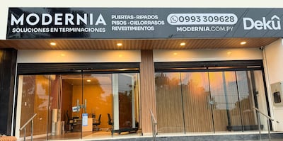 Nuevo showroom de Modernia en Ciudad del Este.