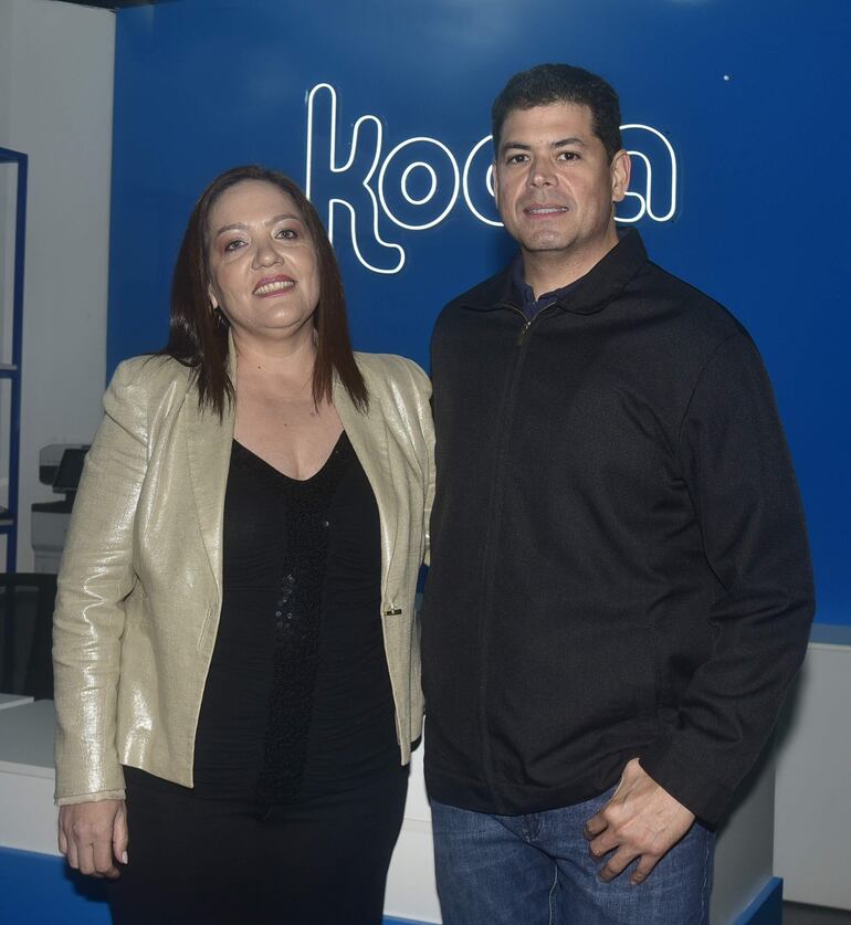 Clara Armoa y Fernando Peña. 