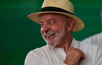 Luiz Inácio Lula da Silva, presidente de Brasil.