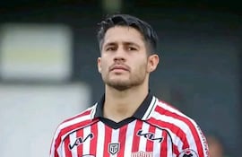 Iván Arturo "Tito" Torres, futbolista del Sportivo San Lorenzo.