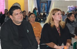 Marcelo Salinas y Carolina Aranda.