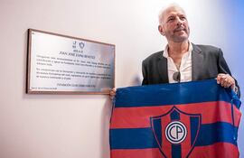 Juan José Zapaga, presidente de Cerro Porteño.