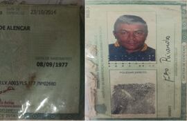 Francisco Ricardo Silva Alencar, brasileño fallecido.