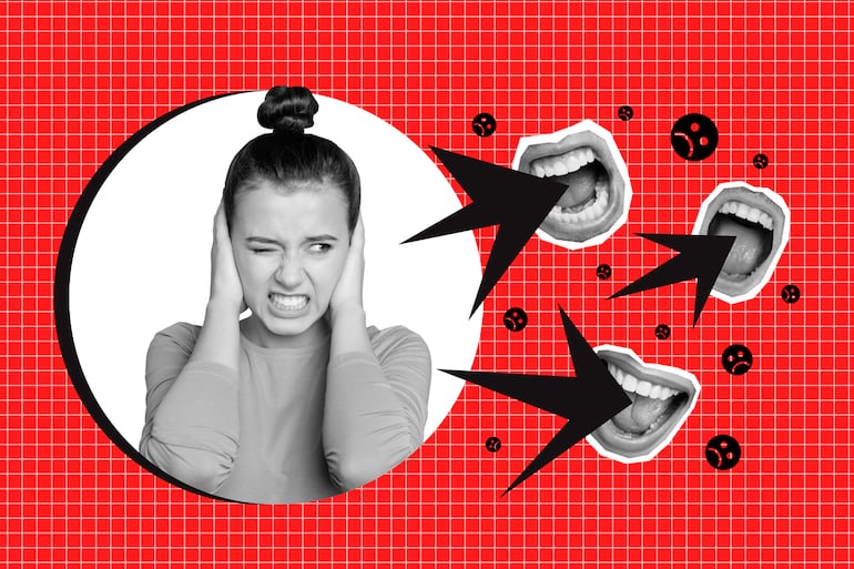 Concepto de misofonía.