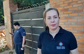 Fiscala Ruth Benítez.