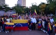 Venezolanos residentes en Paraguay celebraron la captura de Nicolás Maduro
