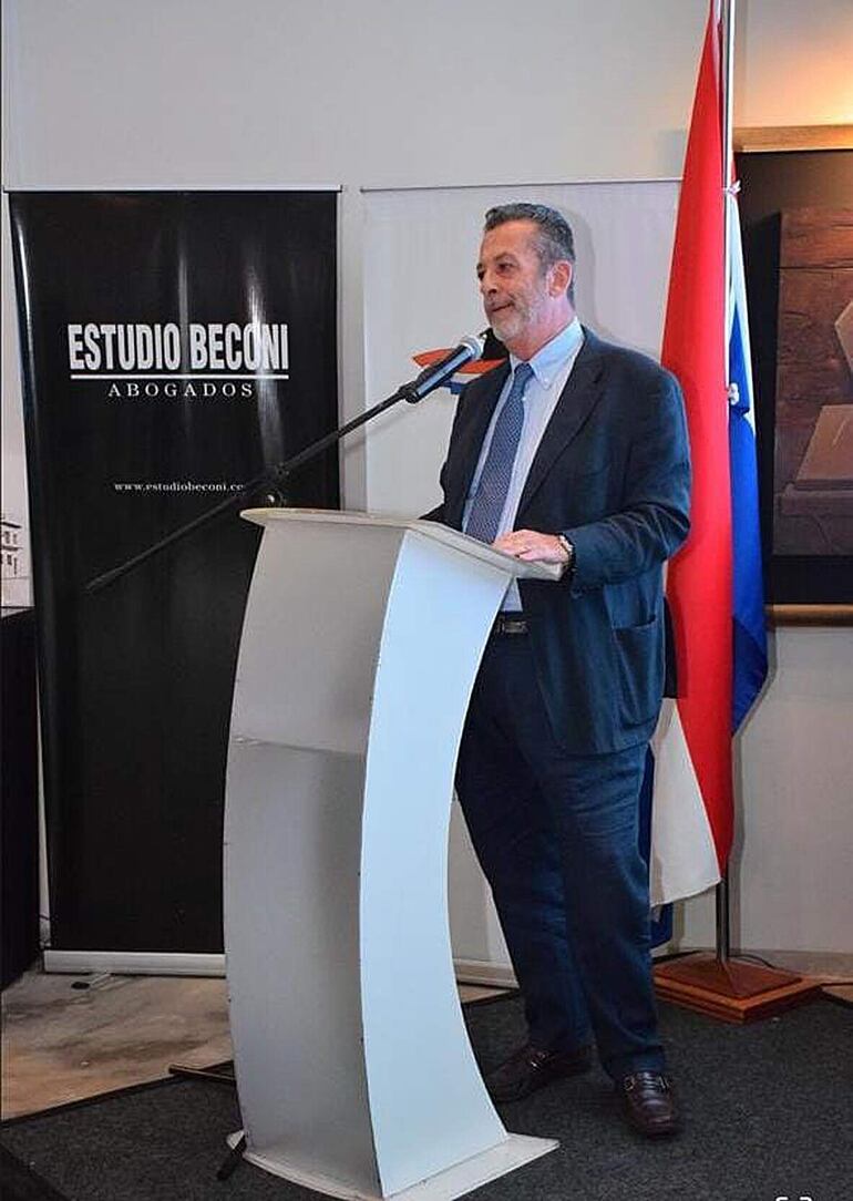 Marcello Fondi, embajador de Italia en Paraguay.