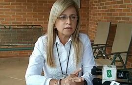 Beatriz Denis, hija del exvicepresidente Óscar Denis secuestrado por el EPP