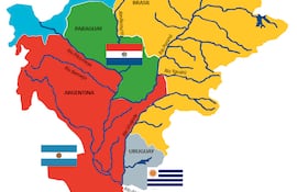 Vías, medios de comunicación y transportes en la Cuenca del Plata: un gran sistema que conecta a Sudamérica