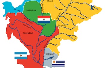 Vías, medios de comunicación y transportes en la Cuenca del Plata: un gran sistema que conecta a Sudamérica