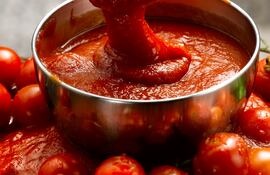 Salsa de tomate.