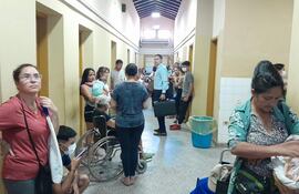 El aumento de casos de dengue se está registrando en todos los hospitales del país.