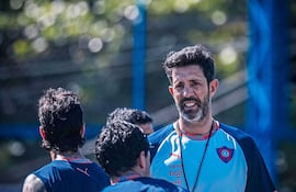 Jorge Rodrigo Bava (44 años), entrenador de Cerro Porteño.