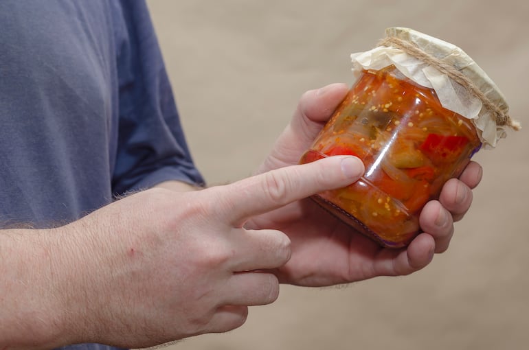 Escabeche en frasco