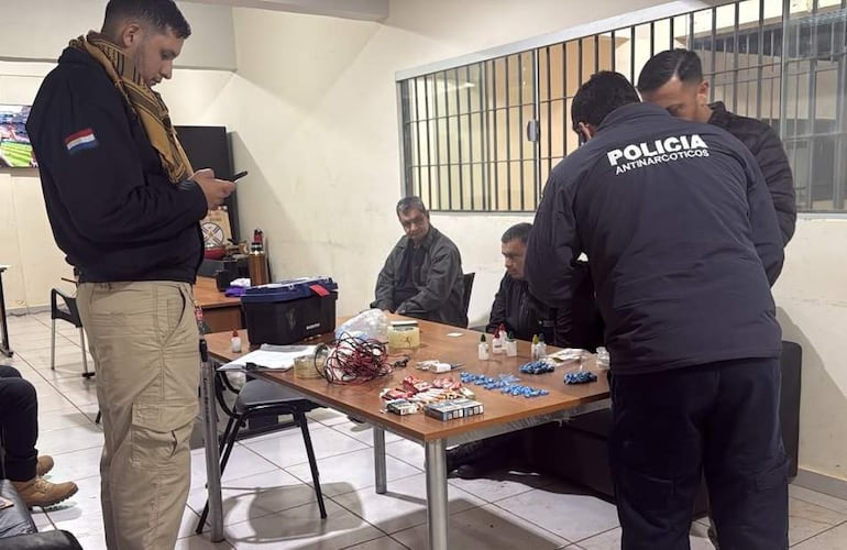 Otra requisa, mismos problemas: incautan drogas y objetos prohibidos en penal de Minga Guazú - ABC en el Este
