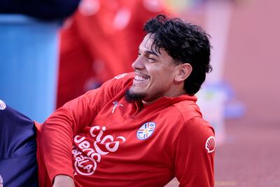 El zaguero Gustavo Raúl Gómez Portillo (32 años), capitán de la selección paraguaya de fútbol.