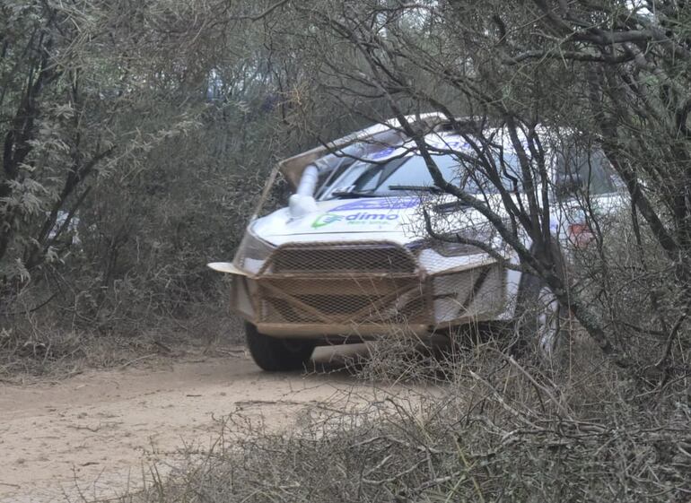 La Etapa 1 del Transchaco Rally 2023 en el Departamento de Boquerón.