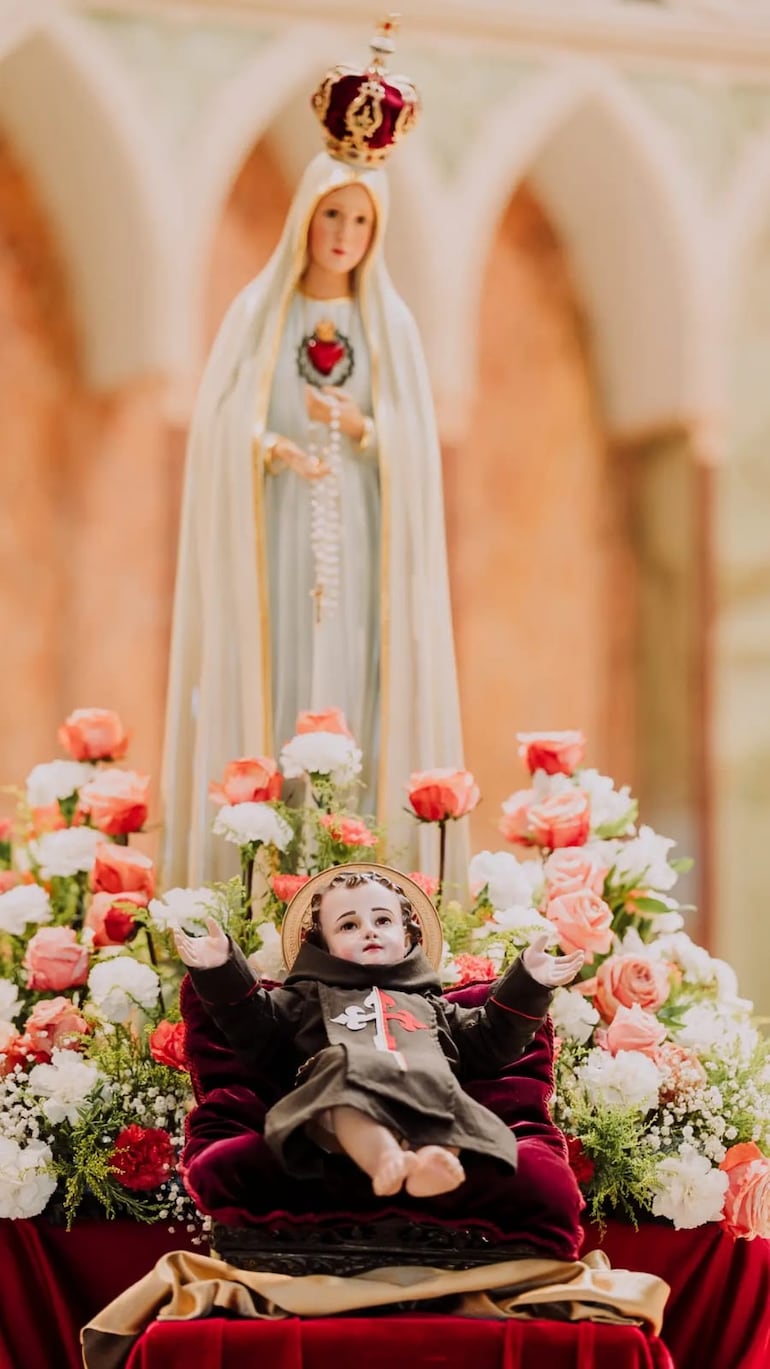 La imagen de la Virgen Madre del Buen Consejo.
